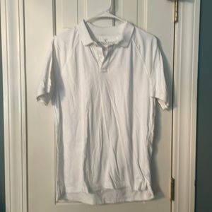 American Eagle, M, white polo